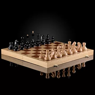 Шахматы "Ретро 60-х" (складная доска)