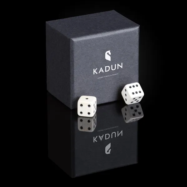 Игральные кости (зары), "Бивень мамонта", 2 шт.