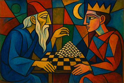 Легенда о Мудреце и Зёрнах Риса