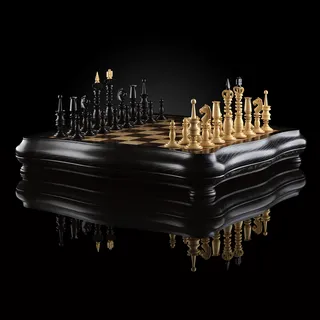 Шахматы "Калверт Люкс Ампир"