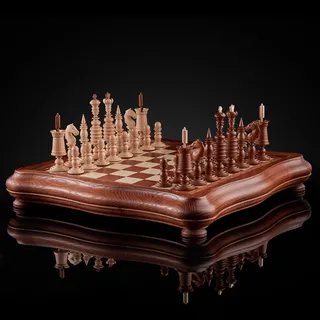 Шахматы "Барлейкорн" (темная доска)